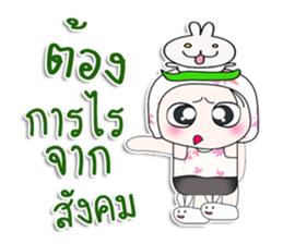 ...Mr. Haka. Love Rabbit. sticker #14153617