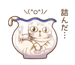 Cat "Poohchan" sticker #14153899
