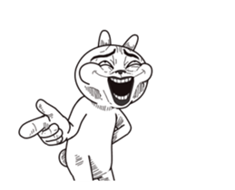 overly bunny2 sticker #14154347