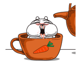 overly bunny2 sticker #14154351