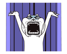 overly bunny2 sticker #14154355