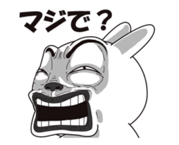overly bunny2 sticker #14154362