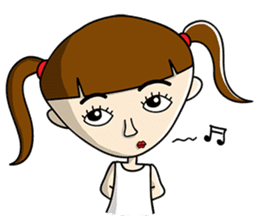 Zubaedah - the Cute Girl Stories sticker #14154534