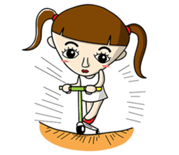 Zubaedah - the Cute Girl Stories sticker #14154546