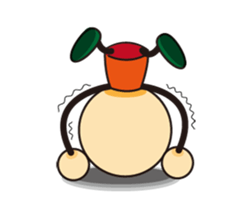 BIG HEAD YUAN don't want to say. sticker #14154602