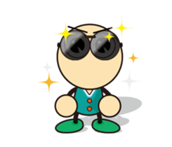 BIG HEAD YUAN don't want to say. sticker #14154609