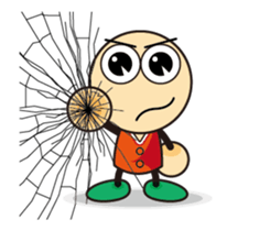 BIG HEAD YUAN don't want to say. sticker #14154611