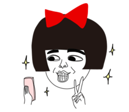 Naughty NANAKO- X'MAS is coming !!! sticker #14155093