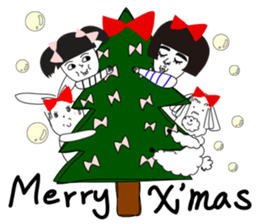 Naughty NANAKO- X'MAS is coming !!! sticker #14155095