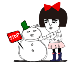 Naughty NANAKO- X'MAS is coming !!! sticker #14155124