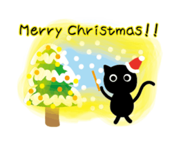 Event black cat sticker sticker #14155215