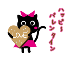 Event black cat sticker sticker #14155221