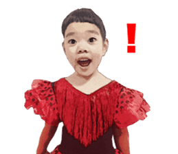 The flamenco Mina Chan sticker #14155231