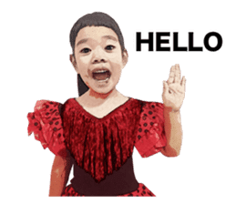 The flamenco Mina Chan sticker #14155232