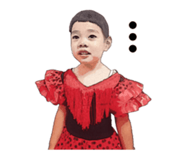 The flamenco Mina Chan sticker #14155247