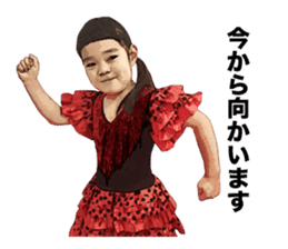 The flamenco Mina Chan sticker #14155254