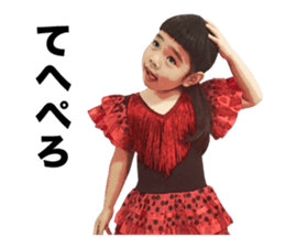 The flamenco Mina Chan sticker #14155257