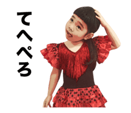The flamenco Mina Chan sticker #14155257