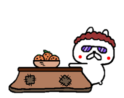 Osaka mother rabbit move around3 sticker #14155415