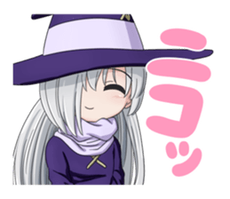 Witch Yodomi Large set sticker #14155591