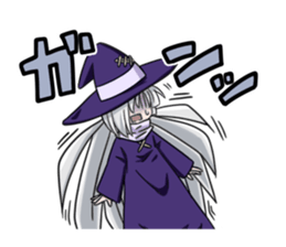 Witch Yodomi Large set sticker #14155592