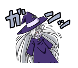 Witch Yodomi Large set sticker #14155592