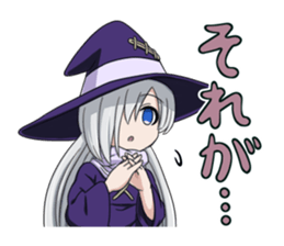 Witch Yodomi Large set sticker #14155618