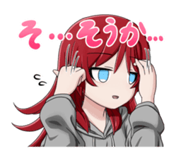 Witch Yodomi Large set sticker #14155623