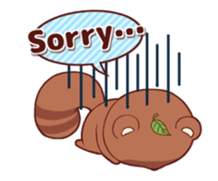 Tanuki & Fox animated sticker #14155946