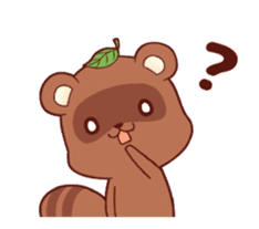 Tanuki & Fox animated sticker #14155948