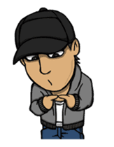 JEY-J (The Hip-Hop Artist) Animated Eng. sticker #14156259