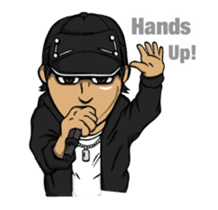 JEY-J (The Hip-Hop Artist) Animated Eng. sticker #14156264