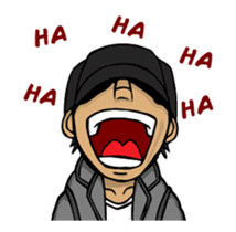 JEY-J (The Hip-Hop Artist) Animated Eng. sticker #14156265