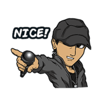 JEY-J (The Hip-Hop Artist) Animated Eng. sticker #14156269