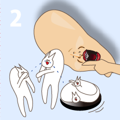 Happiness of the "knob cat", "Michiko" 2