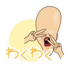 Happiness of the "knob cat", "Michiko" 2 sticker #14156294