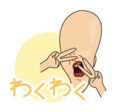 Happiness of the "knob cat", "Michiko" 2 sticker #14156294