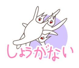 Happiness of the "knob cat", "Michiko" 2 sticker #14156310