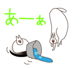 Happiness of the "knob cat", "Michiko" 2 sticker #14156314