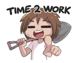 Animated Labor sticker #14156582