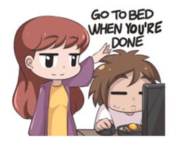 Animated Labor sticker #14156600