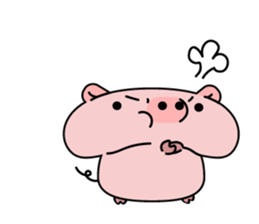 Newton - Soft Piglet - sticker #14157778
