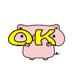 Newton - Soft Piglet - sticker #14157790