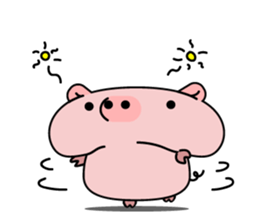Newton - Soft Piglet - sticker #14157791