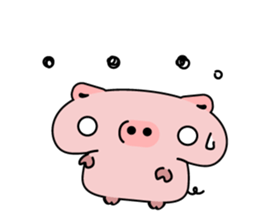 Newton - Soft Piglet - sticker #14157792