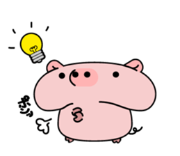 Newton - Soft Piglet - sticker #14157805