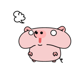 Newton - Soft Piglet - sticker #14157807