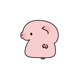 Newton - Soft Piglet - sticker #14157809
