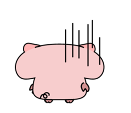 Newton - Soft Piglet - sticker #14157810