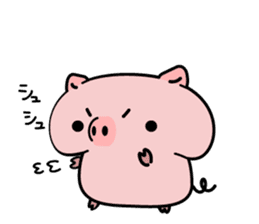 Newton - Soft Piglet - sticker #14157811